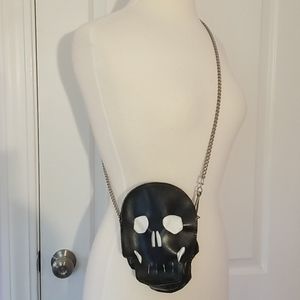 Skull Crossbody with Metal chain